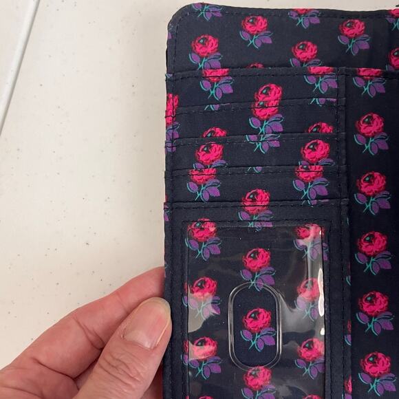 Vera Bradley Tech RFID Smartphone Wristlet Protection Classic Navy - Picture 8 of 10